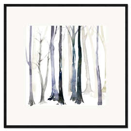 Gerahmter Kunstdruck Im Wald II