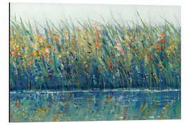 Magnettafel Wildblumenspeigelung