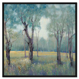 Gerahmter Kunstdruck Morgennebel