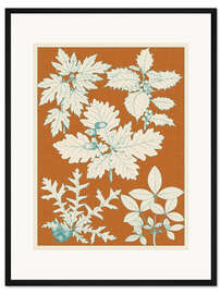 Gerahmter Kunstdruck Blattsammlung II