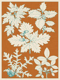 Magnettafel Blattsammlung II