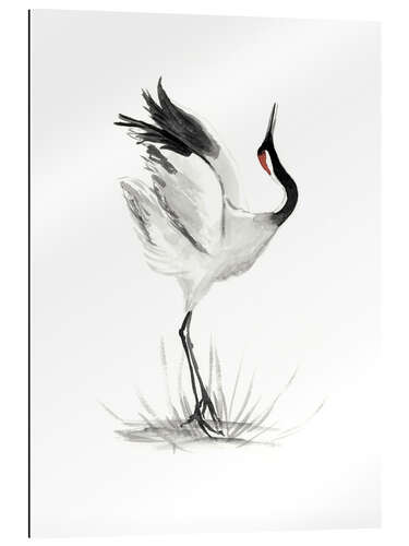 Gallery print Japanese crane