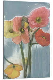 Aluminium print Poppy II