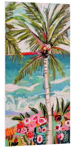 Foam board print Palm Tree Wimsy II