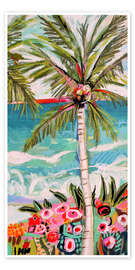 Kunstwerk  Palm Tree Wimsy II - Karen Fields