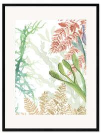 Plakat artystyczny premium w ramie Sea plants I