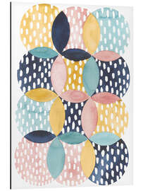 Magnettafel Farbenflut