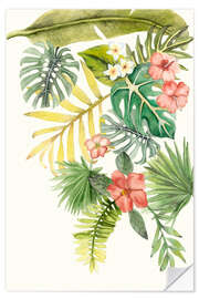 Wall sticker Tropical leaves