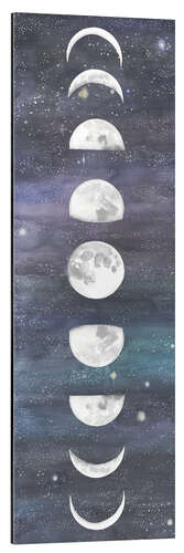 Obraz na aluminium Moon phases