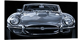 Aluminium print European Sports Car I