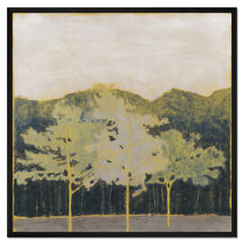 Gerahmter Kunstdruck Smaragdwald