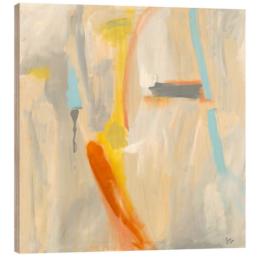 Hout print Sacred III