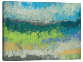 Canvas print Impasto Field I - Jennifer Goldberger