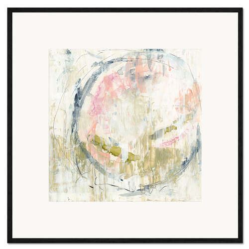 Kunsttryk i ramme Pinky Moss I