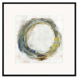 Framed art print Fluid Orbit II