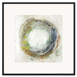 Framed art print Fluid Orbit I