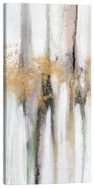 Canvas print Falling Gold Leaf II