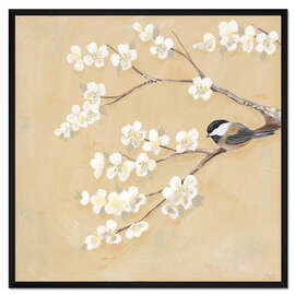 Gerahmter Kunstdruck Süße Vögel I