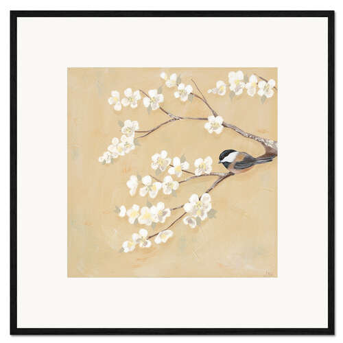 Ingelijste kunstdruk Sweet Birds I
