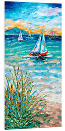 Foam board print Wind in my Sail I