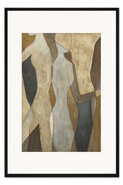 Gerahmter Kunstdruck Figuren II