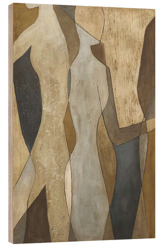 Wood print Figures II