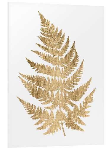 Foam board print Golden Fern IV