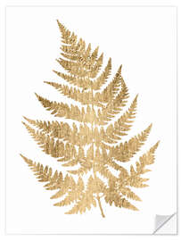 Självhäftande poster Golden Fern IV