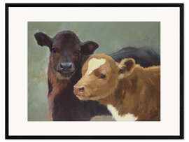 Framed art print Farm Pals II