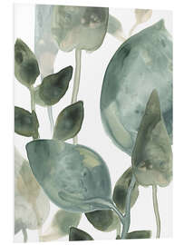 Tableau en PVC Feuilles aquatiques II