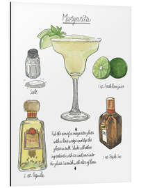 Magnettafel Klassischer Cocktail - Margarita