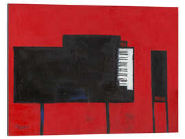 Magnettafel Das Klavier