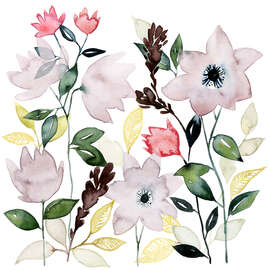 Magnettafel Blumen am Wegesrand