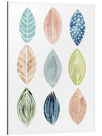 Magnettafel Blättermuster II