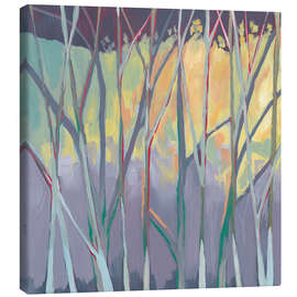 Canvas print Grove in twilight