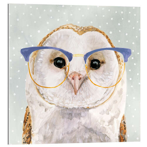 Galleriataulu Owl with glasses