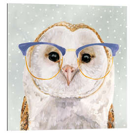 Gallery print Owl with glasses