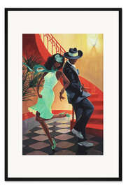 Gerahmter Kunstdruck Ausgehen &amp; Tanzen IV