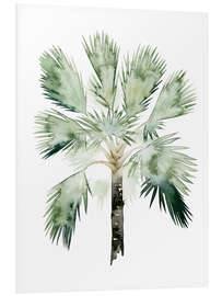 PVC print Tropical palm