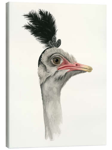 Canvas print Downton Ostrich