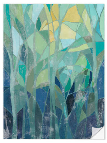 Sisustustarra Stained Glass Forest I