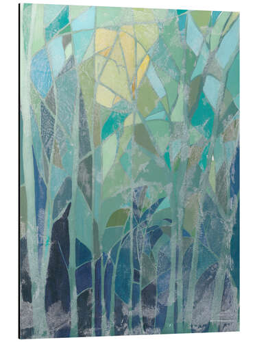 Aluminium print Stained Glass Forest II