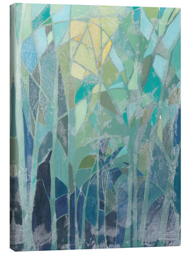 Canvas print Stained Glass Forest II