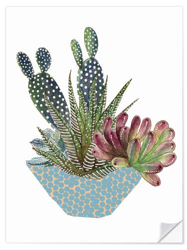 Wall sticker Cactus Arrangement I