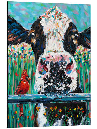 Aluminium print Farm Buddies I