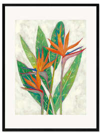 Kehystetty taidepainatus Paradise plant