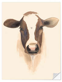 Wall sticker Cow study