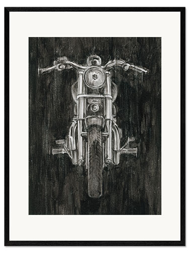Innrammet kunsttrykk Steel Horse II