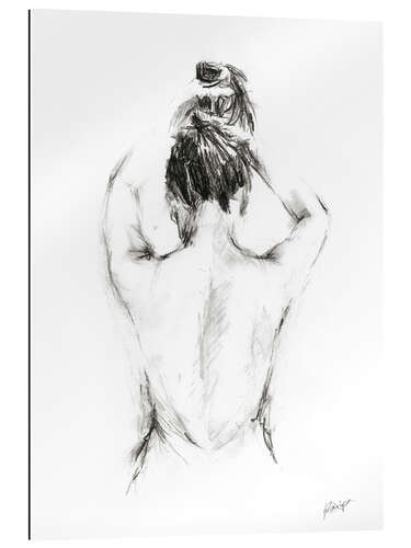 Gallery print Back Study