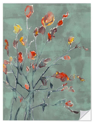 Sisustustarra Wildflower Watercolors II